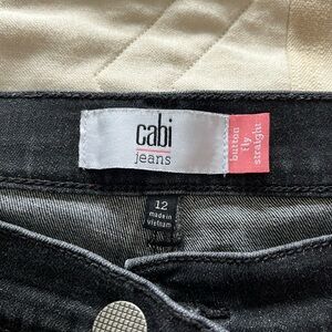 Cabi jeans button fly stretch